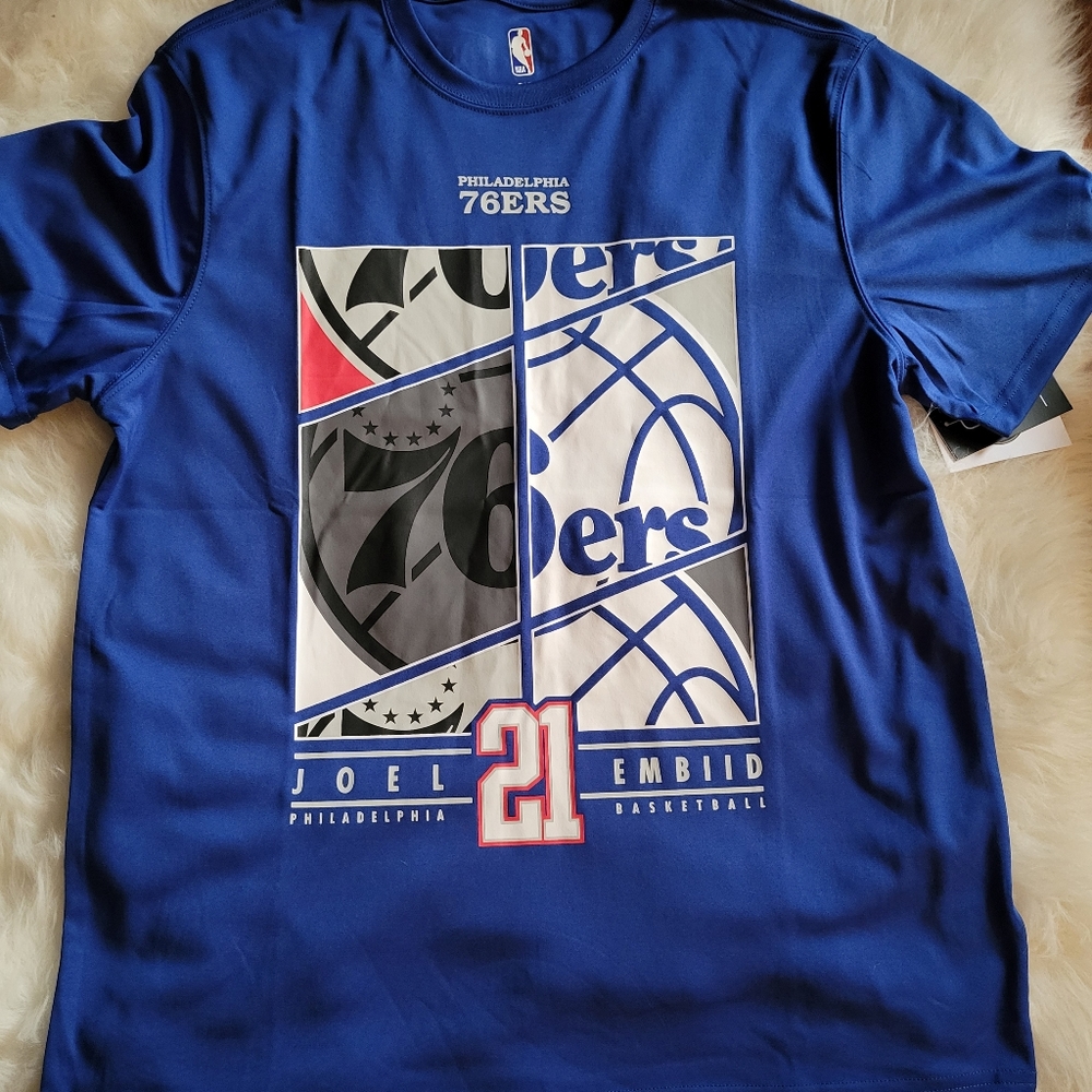 SIXERS JOEL EMBIID JERSEY TEE